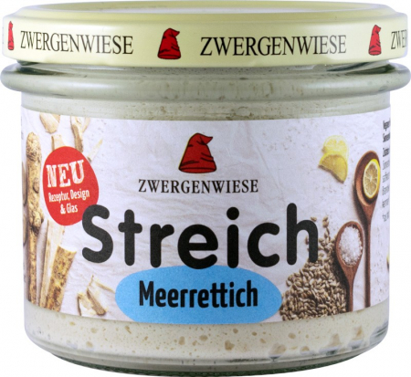 Conserve, Pateuri, creme tartinabile - Crema tartinabila bio vegetala cu hrean, 180g Zwergenwiese