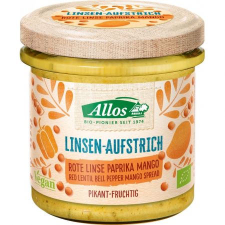 Conserve, Pateuri, creme tartinabile - Crema tartinabila din linte, ardei si mango fara gluten