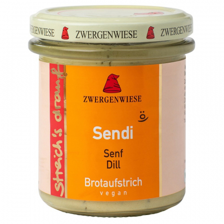 Alimente - Crema tartinabila vegetala Sendi cu mustar si marar fara gluten