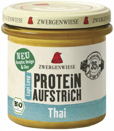 Conserve, Pateuri, creme tartinabile - Crema tratinabila proteica bio thai, 135g Zwergenwiese