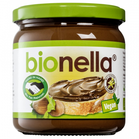 Creme - Crema vegana de alune cu ciocolata Bionella