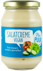Produse vegan si de post - Crema vegana pentru salate, bio, 250ml Nur Puur