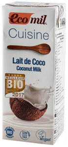 Crema vegetala bio pentru gatit pe baza de cocos, 200ml Ecomil Cuisine [1]
