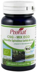 Remedii naturiste - CSG - Mix BIO, 120 comprimate/48 g Medicura