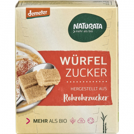 Alimente - Cuburi de zahar din trestie bio