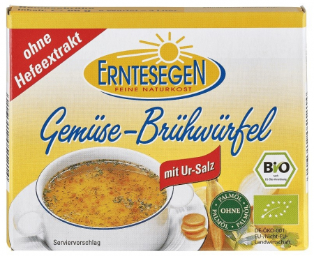 Alimente - Cuburi pentru supa de legume bio 66g erntesegen