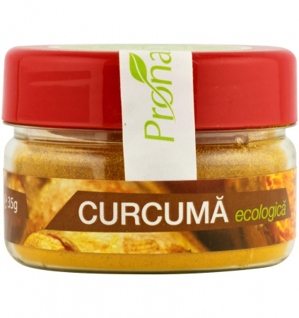 Mirodenii - Curcuma bio (turmeric), 35g Pronat
