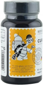 Curcuma bio (Turmeric) din India (405 mg), 60 capsule (30 g) [1]