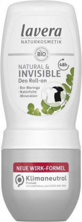 Deodorante - Deo Roll-on bio Invisible, 50ml Lavera