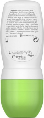 Deodorant Roll-on cu lamaie si verbina, 50ml Lavera [2]