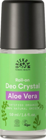 Ingrijire personala - Deo roll-on Crystal cu aloe vera, 50ml Urtekram