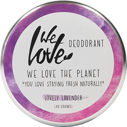 Ingrijire personala - Deodorant crema Lovely Lavender, 48g We Love the Planet