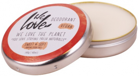 Deodorant crema Sweet & Soft, 48g We Love the Planet [1]