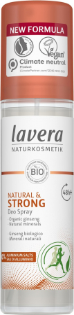 Ingrijire personala - Deodorant spray bio, Natural & Strong, 75ml Lavera