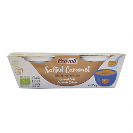 Ciocolata - Desert bio cu caramel sarat 2125 g Ecomil