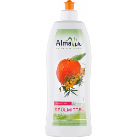 Produse pentru vase - Detergent de vase concentrat cu catina si mandarine eco