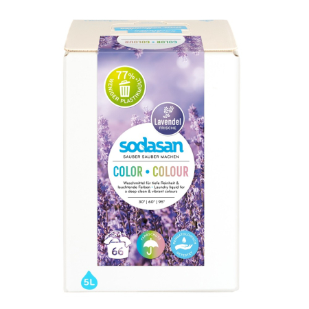 Produse pentru locuinta si bucatarie - Detergent lichid pentru rufe colorate cu lavanda bag-in-box