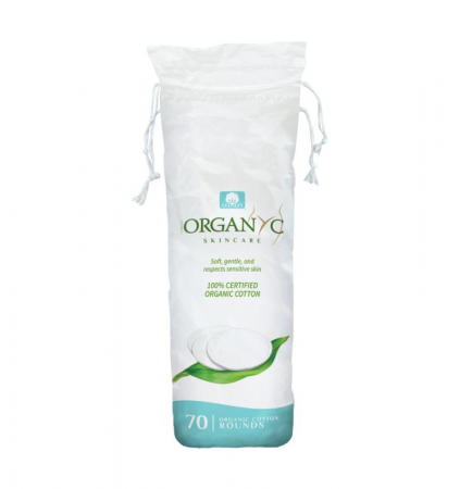 Igiena intima - Dischete demachiante din bumbac organic 70 buc Organyc