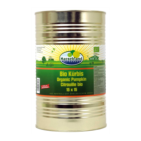 Tendinte - Dovleac bio cuburi fara zahar, 4000ml, Marschland Naturkost