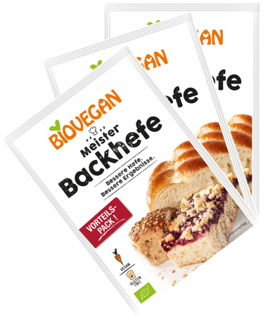 Tendinte - Drojdie bio Meister, 3x7g Biovegan