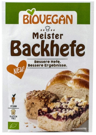 Fara gluten - Drojdie bio Meister, 7g Biovegan