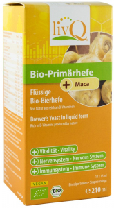 Fara gluten - DROJDIE PRIMARA BIO CU MACA, 210 ML LIVQ