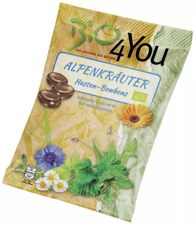Alimente - Dropsuri bio de tuse, 75g Bio 4 You