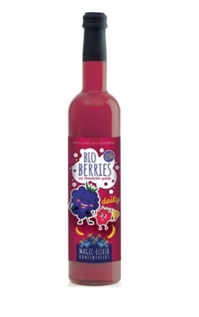 Siropuri naturale - Elixir Magic pentru copii, concentrat cu zmeura bio, 500ml, Retter