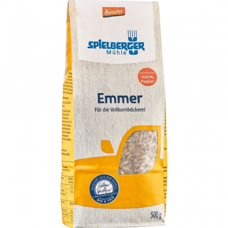 Cereale, fulgi din cereale, mic dejun - Emmer Demeter bio