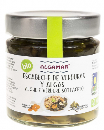 Vegetariana - Escabeche de legume si alge marinate eco 190g