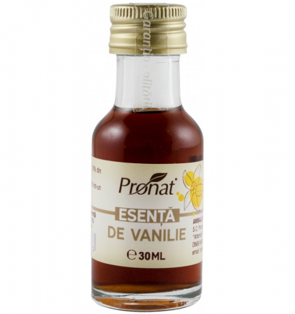 Ingrediente si produse patiserie - Esenta de vanilie 30ml Pronat