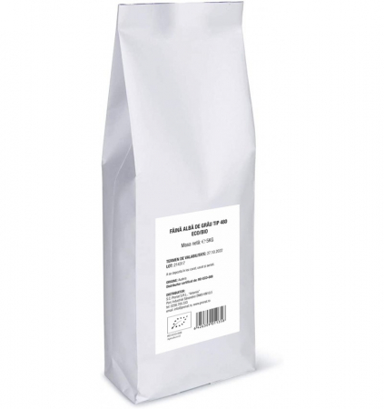 Orez, Faina si Premixuri - Faina alba de grau bio tip 480, 5kg Pronat