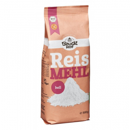 Orez, Faina si Premixuri - Faina alba de orez bio fara gluten