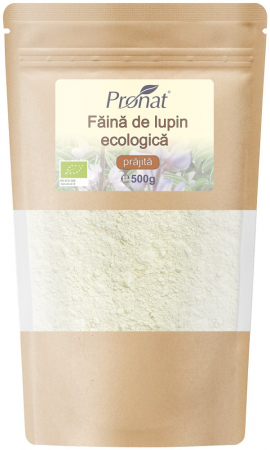 Orez, Faina si Premixuri - Faina bio de lupin prajit, 500g Pronat