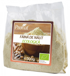 Orez, Faina si Premixuri - Faina bio de naut, 300g Pronat