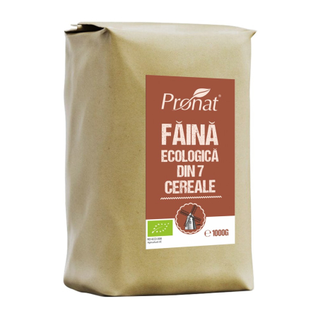 Alimente - Faina bio din 7 cereale, 1kg Pronat