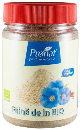 Orez, Faina si Premixuri - Faina bio din seminte de in, 150g Pronat