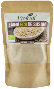 Orez, Faina si Premixuri - Faina bio din seminte de susan, 150g Pronat