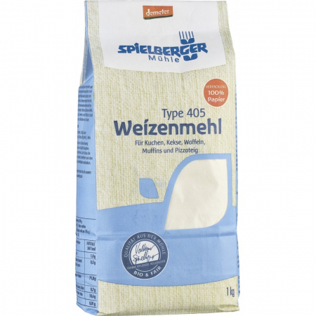 Orez, Faina si Premixuri - Faina alba de grau TIP 405 Demeter