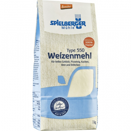 Orez, Faina si Premixuri - Faina de grau alba TIP 550 Demeter