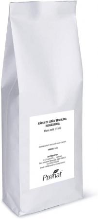 Orez, Faina si Premixuri - Faina de grau dur Semolina remacinata, 5kg Pronat