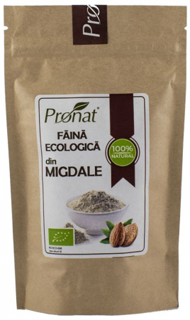 Orez, Faina si Premixuri - Faina de migdale bio, 120g Pronat