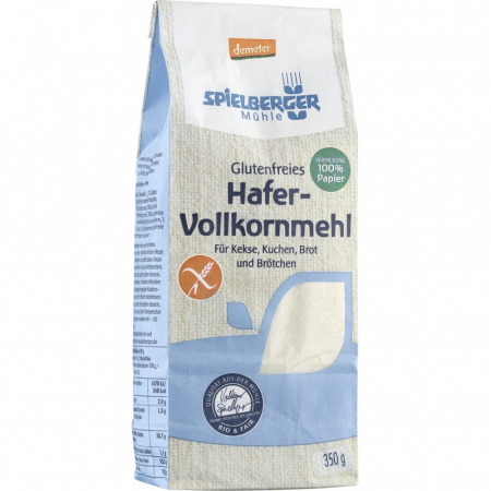 Orez, Faina si Premixuri - Faina de ovaz bio integrala FARA GLUTEN Demeter