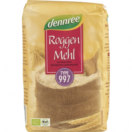 Orez, Faina si Premixuri - Faina de secara bio tip 997