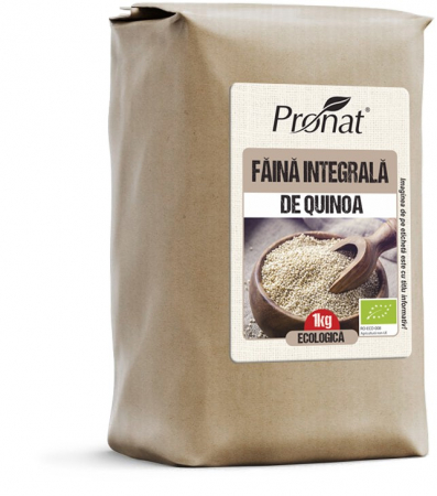 Orez, Faina si Premixuri - Faina integrala bio de quinoa, 1Kg Pronat
