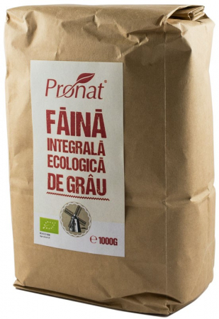 Faina integrala de grau bio, 1kg Pronat [2]