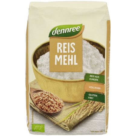 Alimente - Faina integrala de orez, fara gluten, eco