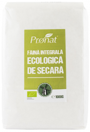 Orez, Faina si Premixuri - Faina integrala de secara, bio 1kg Pronat