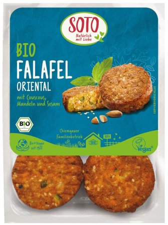 Tendinte - Falafel bio oriental, 8 buc. 220g Soto