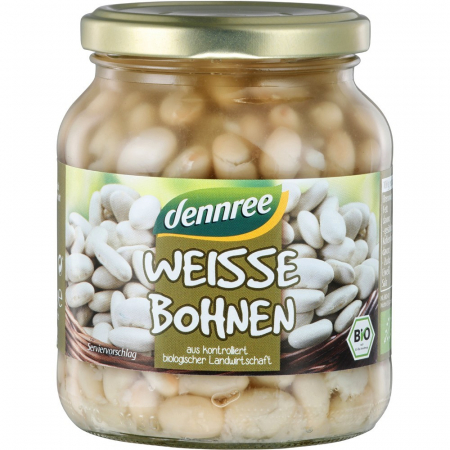Conserve, Pateuri, creme tartinabile - Fasole alba bio la borcan
